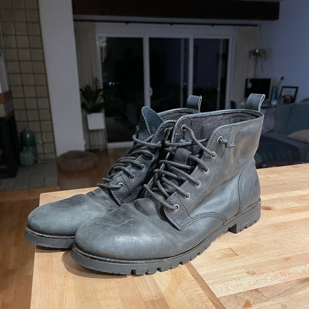 Cole Haan Waterproof Leather Booties